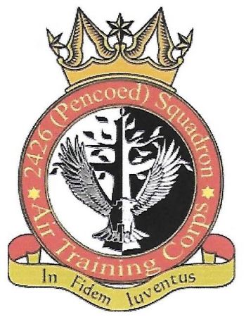 Coat of arms (crest) of the No 2426 (Pencoed) Squadron, Air Training Corps