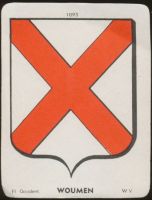 Wapen van Woumen/Arms (crest) of Woumen