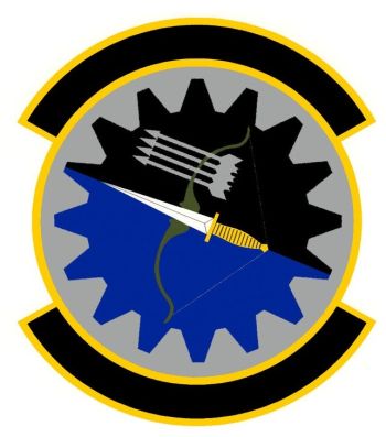Coat of arms (crest) of the 1st Special Operations Aircraft Maintenance Squadron, US Air Force