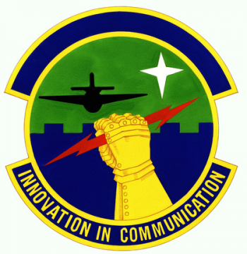Coat of arms (crest) of the 2168th Communications Squadron, US Air Force