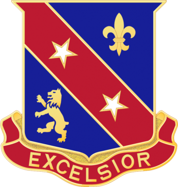 Coat of arms (crest) of 322nd (Infantry) Regiment, US Army