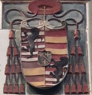 Arms (crest) of Guillaume d’Estouteville