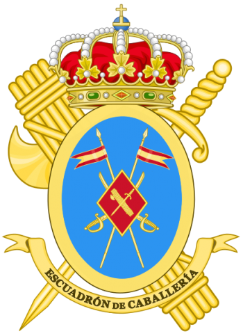 Coat of arms (crest) of Cavalry Squadron, Guardia Civil