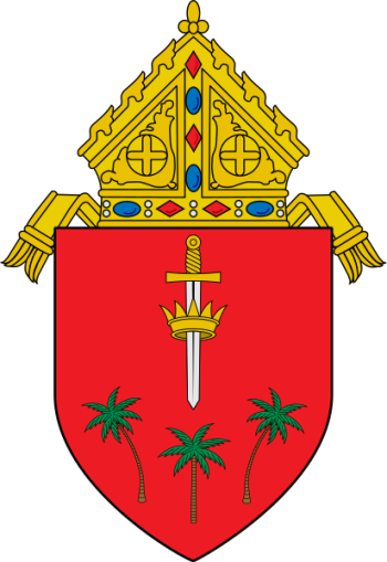 Arms (crest) of Diocese of Lucena