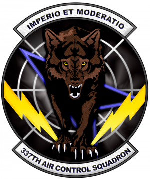 337th Air Control Squadron, US Air Force.png