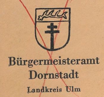 Wappen von Dornstadt/Coat of arms (crest) of Dornstadt