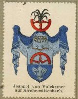 Wappen Jeannot von Volckamer auf Kirchensittenbach
