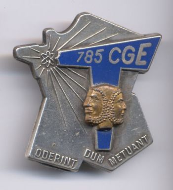 Blason de 785th Electronic Warfare Company, French Army/Arms (crest) of 785th Electronic Warfare Company, French Army