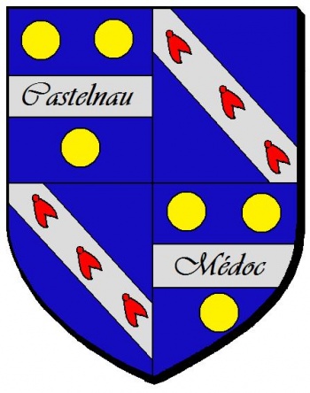Blason de Castelnau-de-Médoc / Arms of Castelnau-de-Médoc