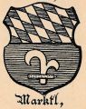 Wappen von Marktl/ Arms of Marktl