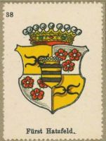 Wappen Fürst Hatzfeld