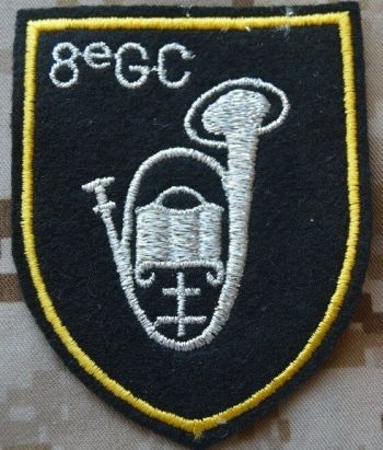 Coat of arms (crest) of 8th Chasseurs Group, French Army