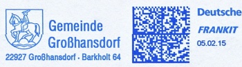 Wappen von Grosshansdorf