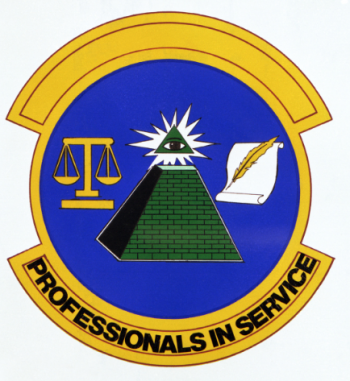 Coat of arms (crest) of the 1st Comptroller Squadron, US Air Force