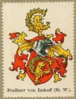 Wappen Freiherr von Imhoff
