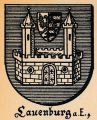 Wappen von Lauenburg/ Arms of Lauenburg
