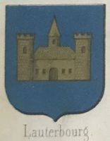 Blason de Lauterbourg/Arms (crest) of Lauterbourg