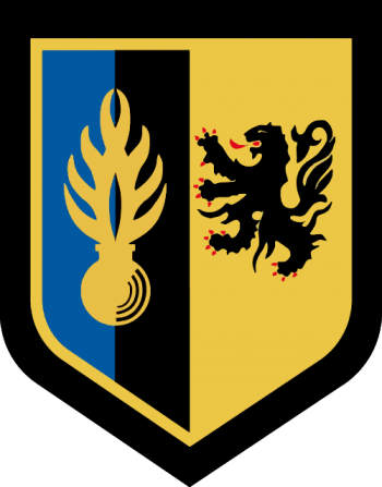 Blason de Lille Gendarmerie Zonal Region, France/Arms (crest) of Lille Gendarmerie Zonal Region, France