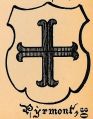 Wappen von Pyrmont/ Arms of Pyrmont