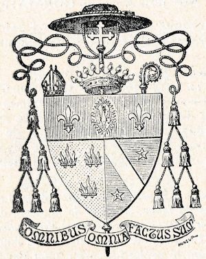 Arms (crest) of Laurent-Marie-Etienne Monnier