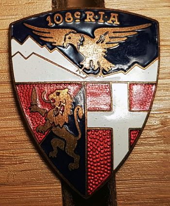 Blason de 108th Alpine Infantry Regiment, French Army/Arms (crest) of 108th Alpine Infantry Regiment, French Army