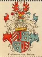 Wappen Freiherren von Sacken