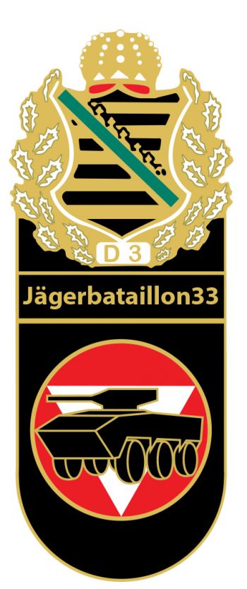 Coat of arms (crest) of the 33rd Jaeger Battalion, Austrian Army