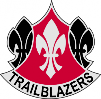 Arms of 70th Infantry Division Trailblazers, US Army