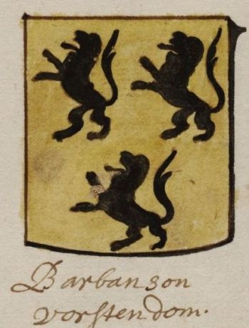 Coat of arms (crest) of Barbençon