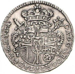 Arms (crest) of Clemens August von Bayern