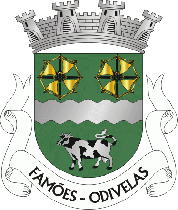Brasão de Famões/Arms (crest) of Famões