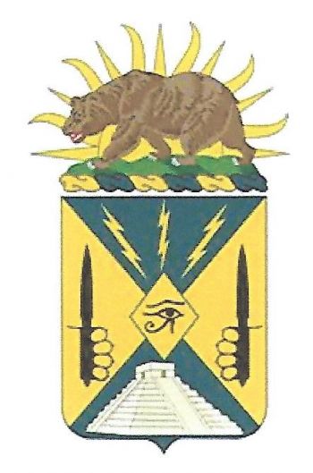 Arms of Special Troops Battalion, 79th infantry Brigade Combat Team, California Army National Guard