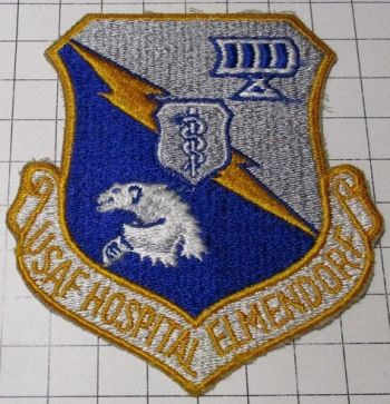 Coat of arms (crest) of the USAF Hospital Elmendorf, US Air Force