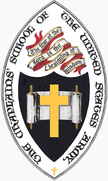 Arms of Chaplain School, US Army