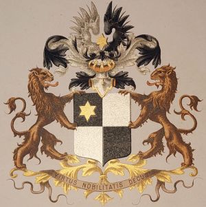 Coat of arms of the Van de Wall family