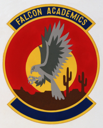 Coat of arms (crest) of the 58th Tactical Training Squadron, US Air Force