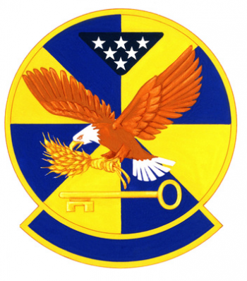 Coat of arms (crest) of the 92nd Services Squadron, US Air Force