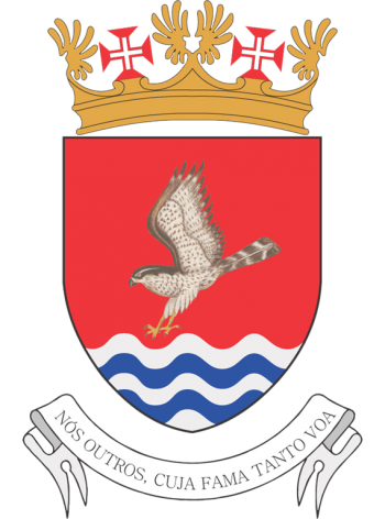 Arms of Air Force Base No 4, Lajes, Portuguese Air Force