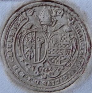 Seal of Franz Vigil von Spaur und Valör