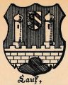 Wappen von Lauf an der Pegnitz/ Arms of Lauf an der Pegnitz