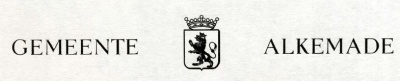 Wapen van Alkemade/Arms (crest) of Alkemade