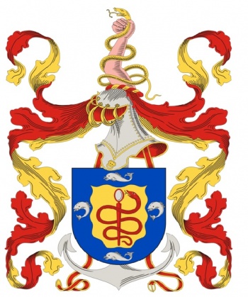 Coat of arms (crest) of Medical Directorate, Portuguese Navy