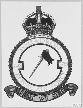 Coat of arms (crest) of the No 298 Squadron, Royal Air Force
