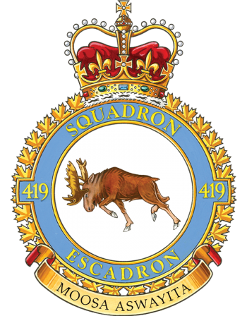 Arms of No 419 Squadron, Royal Canadian Air Force