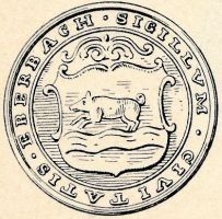 Siegel von Eberbach/City seal of Eberbach