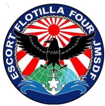 Coat of arms (crest) of the Escort Flotilla 4, JMSDF