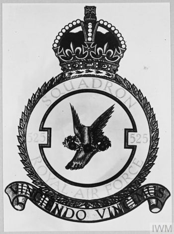 Coat of arms (crest) of the No 525 Squadron, Royal Air Force