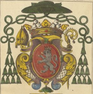 Arms of Pierre-Guillaume de La Vieuxville-Pourpris