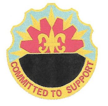 Coat of arms (crest) of 387th Maintenance Battalion, US Army