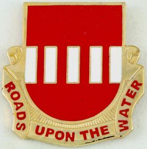 Coat of arms (crest) of the 955th Engineer Battalion, US Army